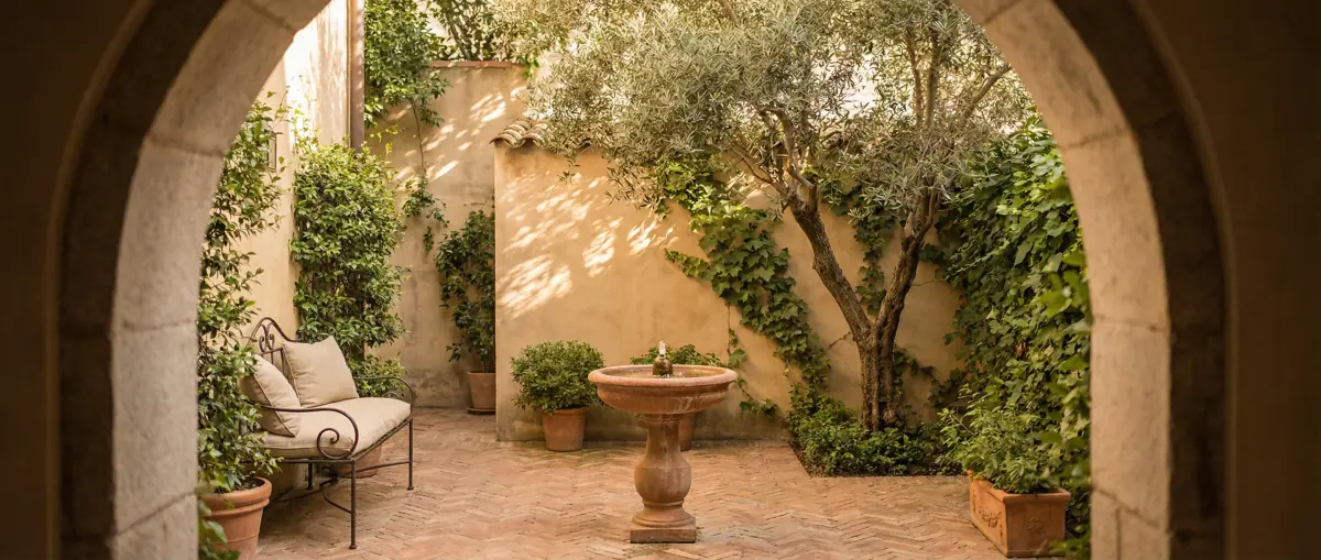 Residential street view in Madrid, Spain — local pest control area