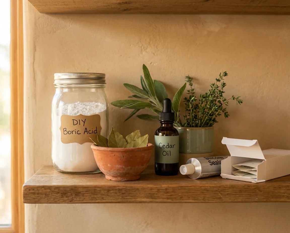 DIY cockroach elimination products and gel bait treatments