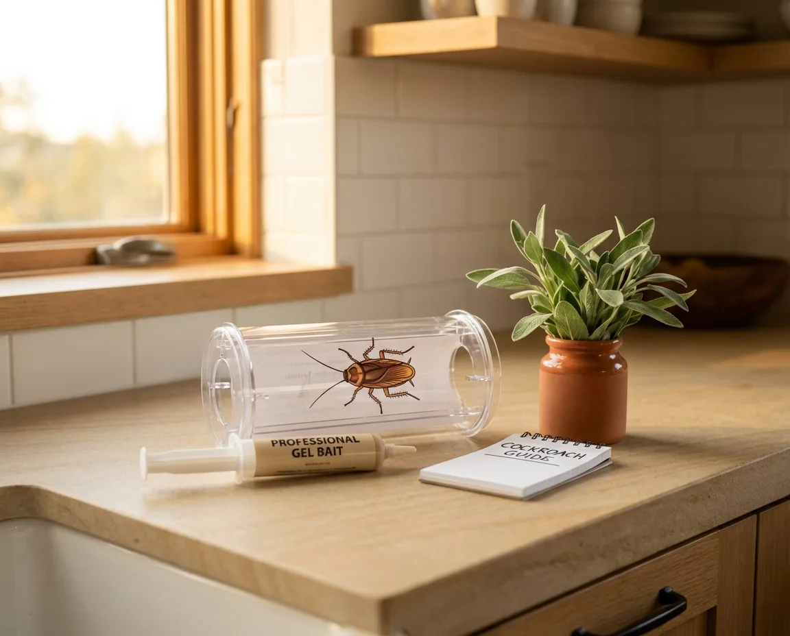 Cockroach species identification guide for Spain